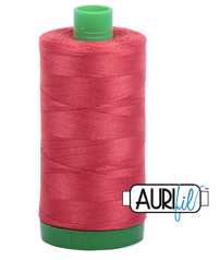 Aurifil Cotton Thread — Red Peony 2230 — Medium 40wt