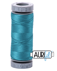 Aurifil Cotton Thread — Dark Turquoise 4182 — Small 28wt