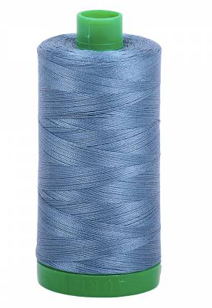 Aurifil Cotton Thread — Blue Grey 1126 — Medium 40wt