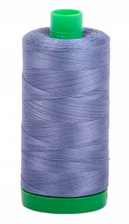 Aurifil Cotton Thread — Dark Grey Blue 1248 — Medium 40wt