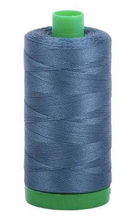 Aurifil Cotton Thread — Medium Blue Grey 1310 — Medium 40wt