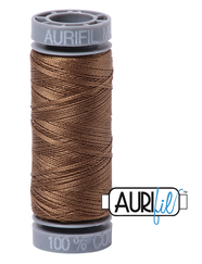 Aurifil Cotton Thread — Dark Sandstone 1318 — Small 28wt