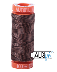 Aurifil Cotton Thread — Mocha Mousse (Variegated) 4671 — Small 50wt