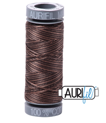 Aurifil Cotton Thread — Mocha Mousse (Variegated) 4671 — Small 28wt
