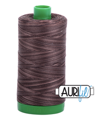 Aurifil Cotton Thread — Mocha Mousse (Variegated) 4671 — Medium 40wt