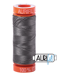 Aurifil Cotton Thread — Grey Smoke 5004 — Small 50wt