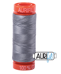 Aurifil Cotton Thread — Grey 2605 —  Small 50wt