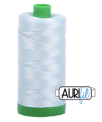 Aurifil Cotton Thread — Light Grey Blue 5007 — Medium 40wt