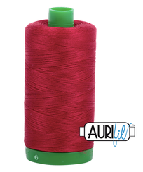Aurifil Cotton Thread — Red Wine 2260 — Medium 40wt