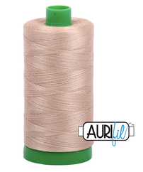 Aurifil Cotton Thread — Sand 2326 — Medium 40wt