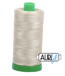 Aurifil Cotton Thread — Light Military Green 5020 — Medium 40wt