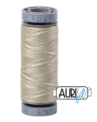 Aurifil Cotton Thread — Light Military Green 5020 — Small 28wt