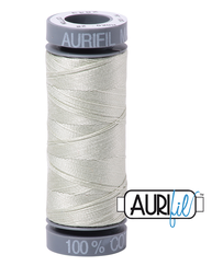 Aurifil Cotton Thread — Light Grey Green 2843 — Small 28wt
