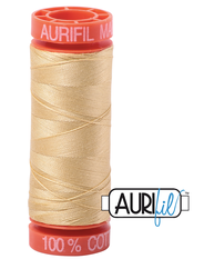 Aurifil Cotton Thread — Wheat 2125 — Small 50wt