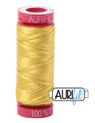 Aurifil Thread - Cotton Thread Solid 50wt -  Gold Yellow - 5015, Thread, Aurifil, [variant_title] - Mad About Patchwork