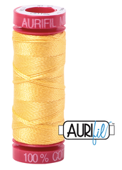 Aurifil Cotton Thread — Pale Yellow 1135 —  Small 12wt