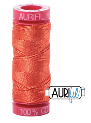 Aurifil Cotton Thread — Dusty Orange 1154 — Small 12wt