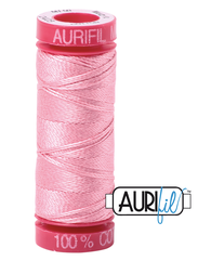 Aurifil Cotton Thread — Bright Pink 2425 — Small 12wt
