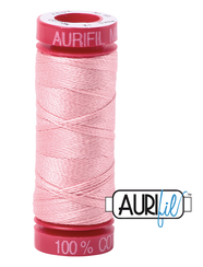 Aurifil Cotton Thread — Light Peony 2437 — Small 12wt