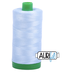 Aurifil Cotton Thread — Light Robins Egg 2710 — Medium 40wt