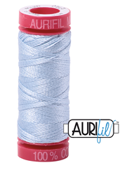 Aurifil Cotton Thread — Light Robins Egg 2710 — Small 12wt