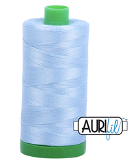 Aurifil Cotton Thread — Robins Egg 2715 — Medium 40wt