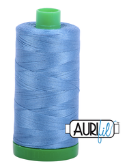 Aurifil Cotton Thread — Light Wedgewood 2725 — Medium 40wt