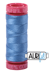 Aurifil Cotton Thread — Light Wedgewood 2725 — Small 12wt