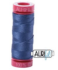 Aurifil Cotton Thread — Steel Blue 2775 — Small 12wt