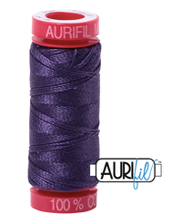 Aurifil Cotton Thread — Dark Dusty Grape 2581 — Small 12wt