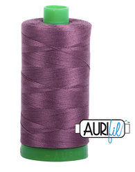 Aurifil Cotton Thread — Mulberry 2568 — Medium 40wt