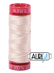 Aurifil Cotton Thread — Light Sand 2000 — Small 12wt