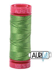 Aurifil Cotton Thread — Grass Green 1114 — Small 12wt