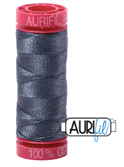 Aurifil Cotton Thread — Medium Grey 1158 — Small 12wt