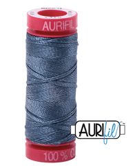 Aurifil Cotton Thread — Medium Blue Grey 1310 — Small 12wt