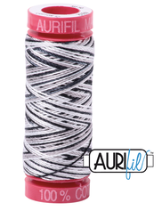 Aurifil Cotton Thread — Licorice Twist (Variegated) 4652 — Small 12wt