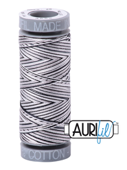 Aurifil Cotton Thread — Licorice Twist (Variegated) 4652 — Small 28wt