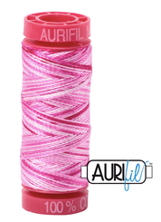 Aurifil Cotton Thread — Pink Taffy (Variegated) 4660 — Small 12wt