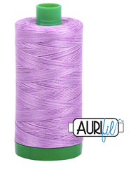 Aurifil Cotton Thread — French Lilac (Variegated) 3840 — Medium 40wt