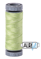 Aurifil Cotton Thread — Light Spring Green (Variegated) 3320 — Small 28wt