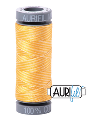 Aurifil Cotton Thread — Golden Glow (Variegated) 3920 — Small 28wt