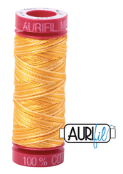 Aurifil Cotton Thread — Golden Glow (Variegated) 3920 — Small 12wt