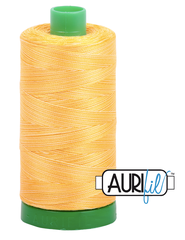 Aurifil Cotton Thread — Golden Glow (Variegated) 3920 — Medium 40wt