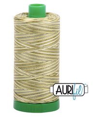 Aurifil Cotton Thread — Spring Prairie (Variegated) 4653 — Medium 40wt