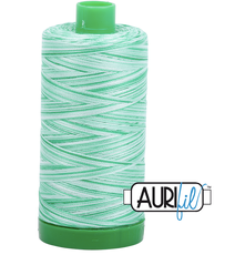 Aurifil Cotton Thread — Mint Julep (Variegated) 4661 — Medium 40wt