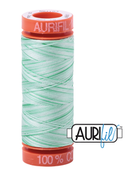 Aurifil Cotton Thread — Mint Julep (Variegated) 4661 — Small 50wt