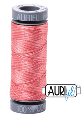 Aurifil Cotton Thread — Flamingo (Variegated) 4250 — Small 28wt