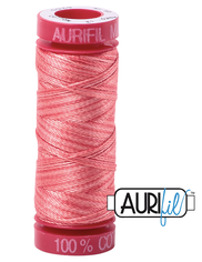 Aurifil Cotton Thread — Flamingo (Variegated) 4250 — Small 12wt