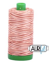 Aurifil Cotton Thread — Cinnamon Sugar (Variegated) 4656 — Medium 40wt