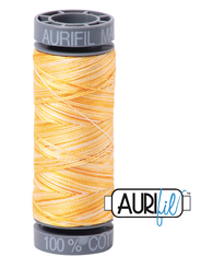 Aurifil Cotton Thread — Limoni di Monterosso (Variegated) 4658 — Small 28wt
